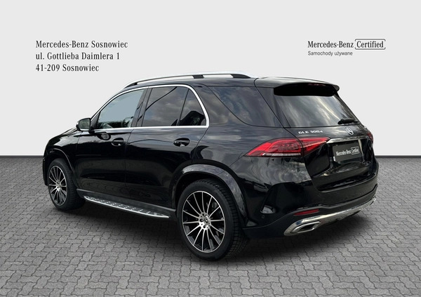 Mercedes-Benz GLE cena 239900 przebieg: 97229, rok produkcji 2018 z Sosnowiec małe 301